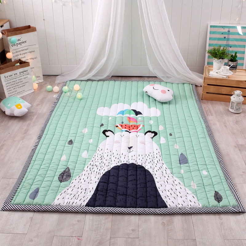 Kids Play Mat Thick Washable Carpet